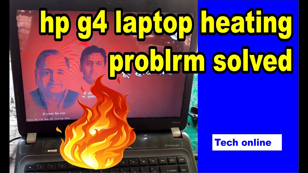 hp pavilion g4 heating problem | laptop overheating and shutting down | tech online
