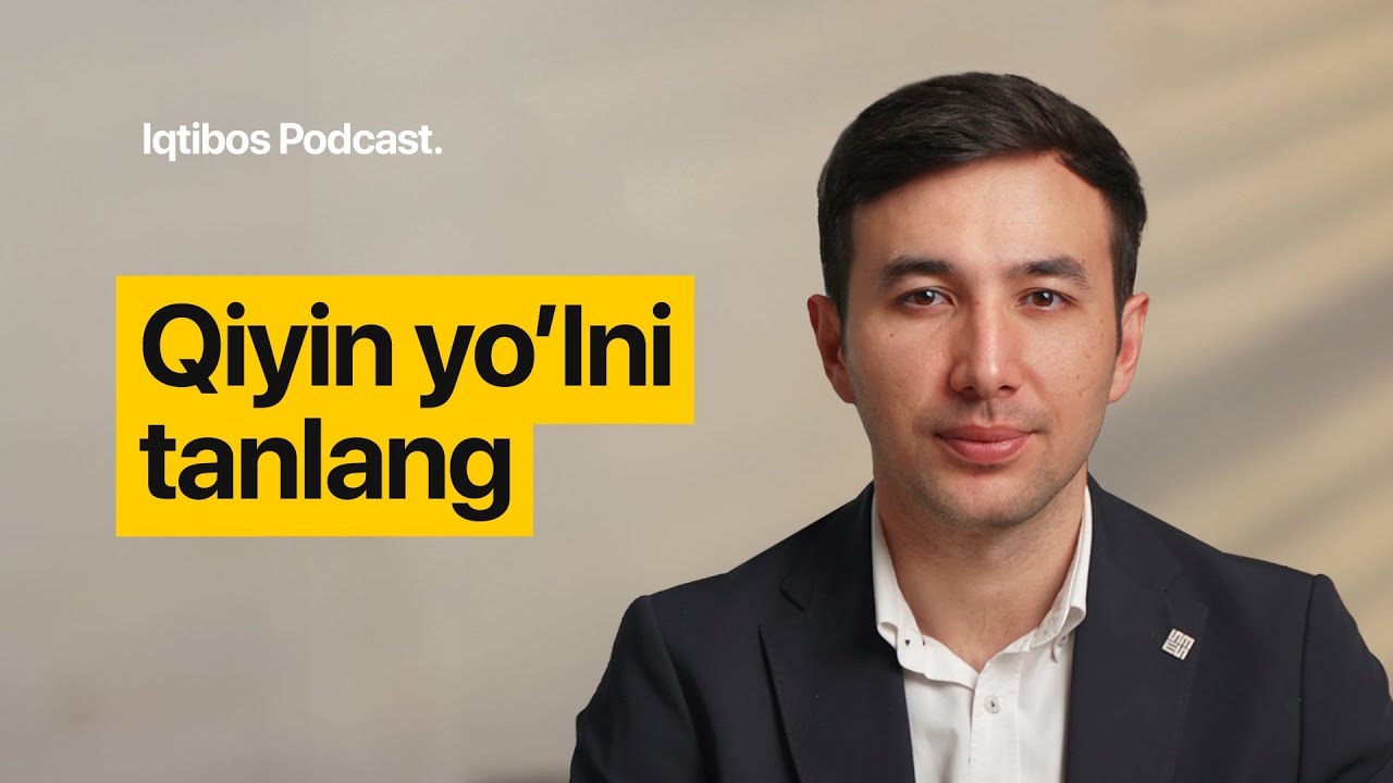 Sizni to&rsquo;xtatib bo&rsquo;lmay qoladi | Iqtibos podcast #26
