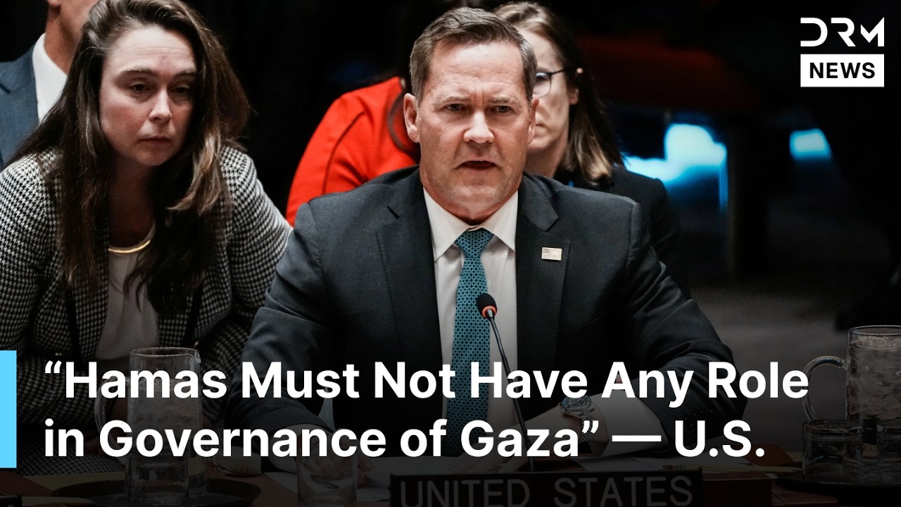 U.S. Calls Out Hamas, Details Phase Two Plan to Rebuild Gaza and Enforce Peace at UN | AC1N