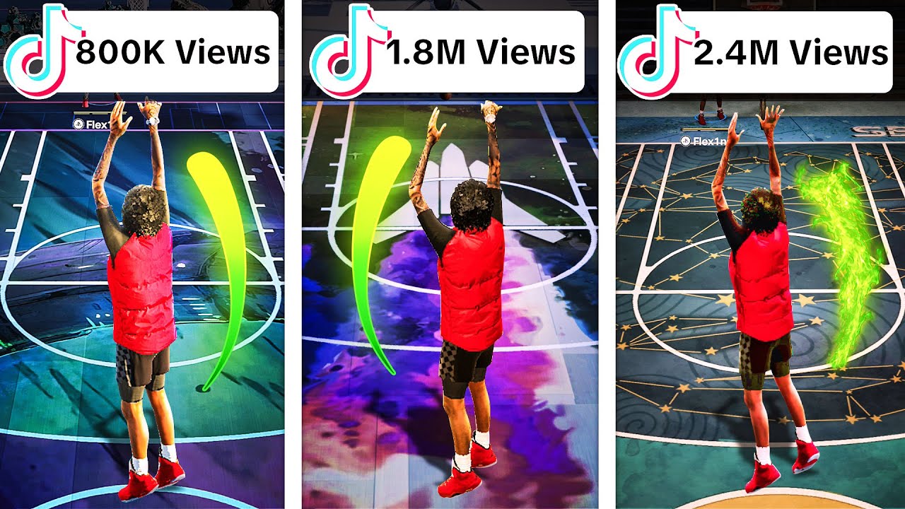 I Tested The MOST VIRAL TikTok JUMPSHOTS on NBA 2K24 (unlimited greens)