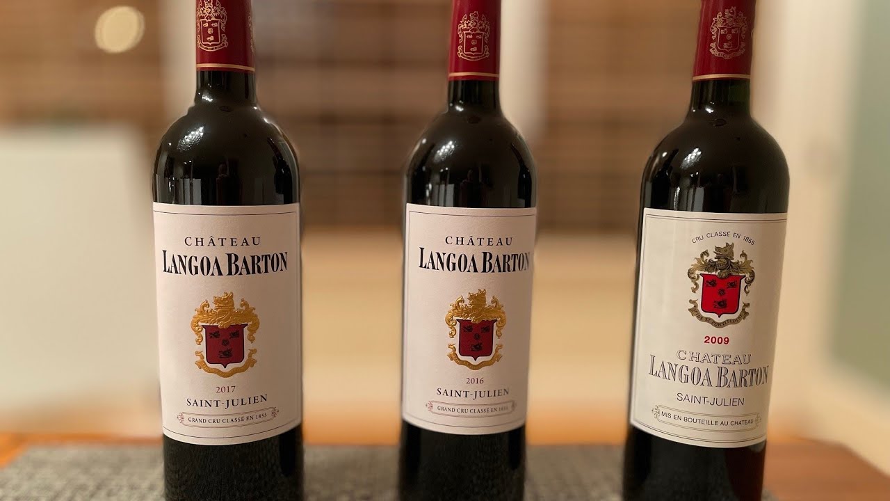 Chateau Langoa Barton 2009, 2016 & 2017 Vertical Bordeaux Premium Wine Review - 3rd Growth Wine