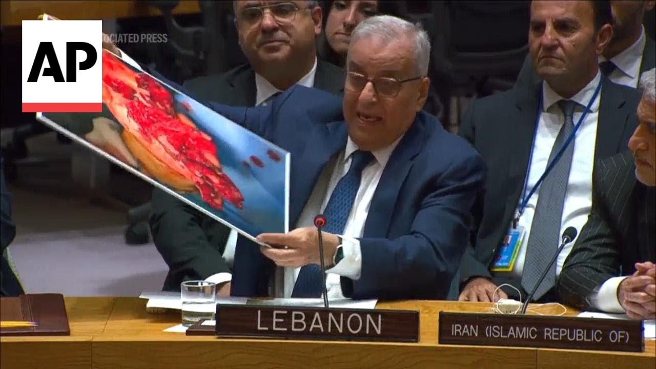 Lebanon’s FM urges UN Security Council to condemn deadly explosions