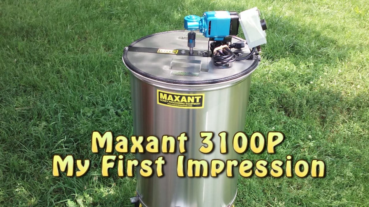 Maxant 3100P Honey Extractor.....My First Impression