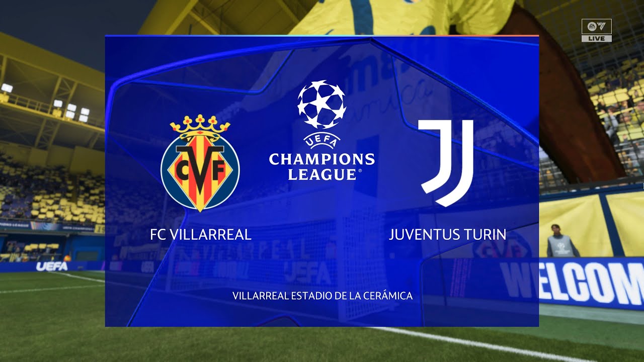 FC Villarreal VS Juventus Turin