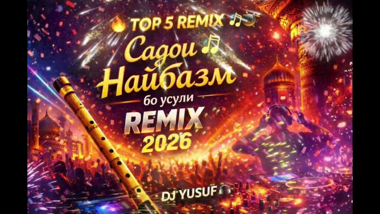 🔥 TOP 5 Садои Найбазм 🎶 REMIX 2026 | DJ YUSUF (TAJIK CLUB HIT)