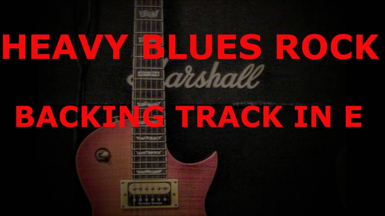 Hard Blues Rock Backing Track - 70s style Heavy Blues in E