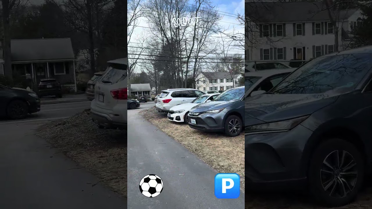 Gillette Stadium parking! Yes! Only a 10 minute walk to the stadium for the World Cup in June 2026-