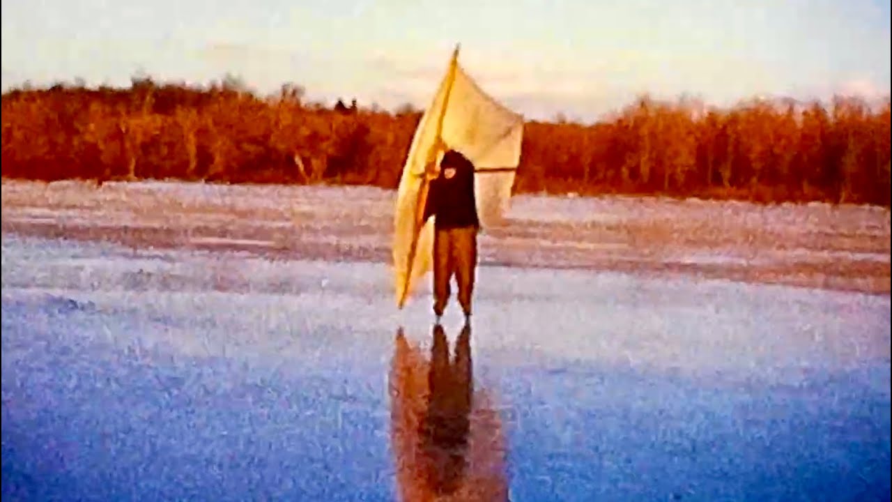 1956 Winter Festivities, Kite Skating and Hockey 