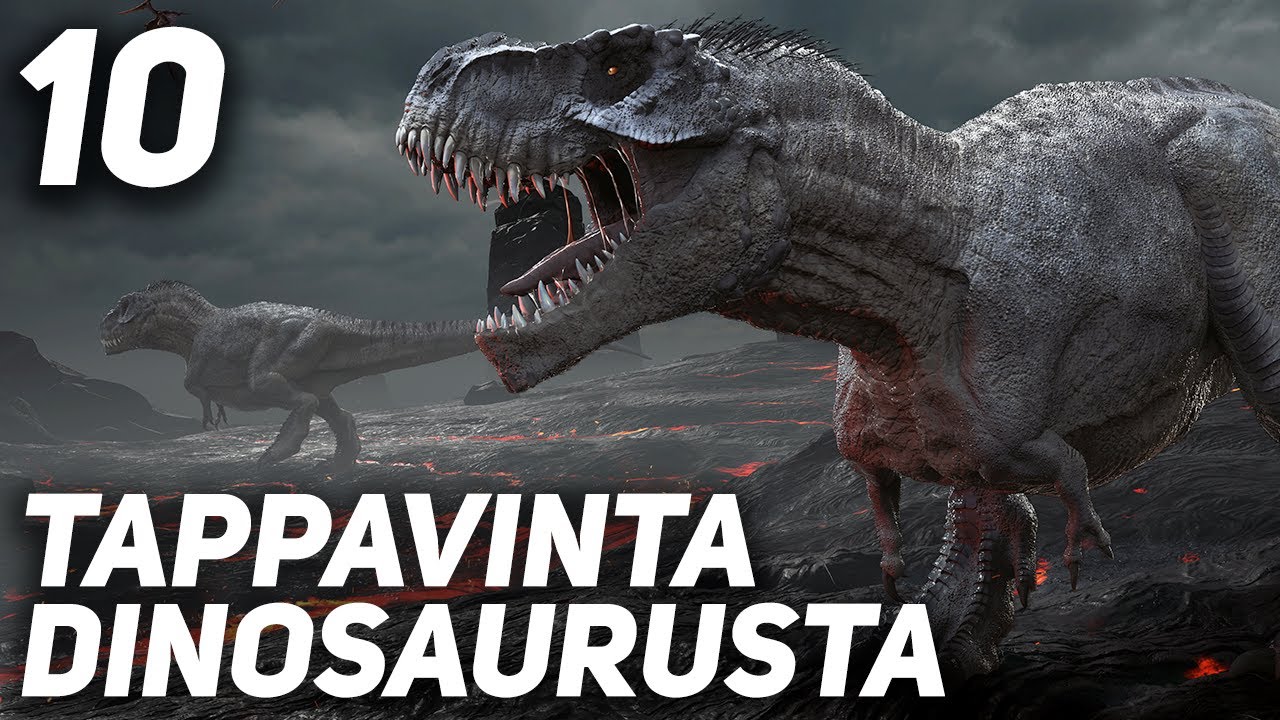 10 TAPPAVINTA DINOSAURUSTA