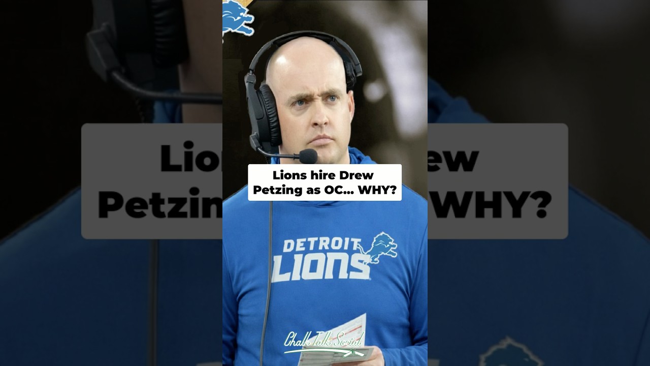 Lions fans can’t understand hiring Drew Petzing as OC 