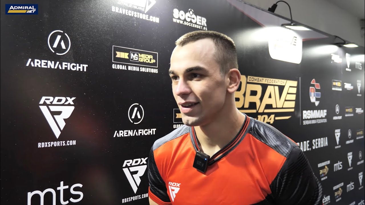 INTERVIEW | Ognjen Mićović nakon pobede na BRAVE 104