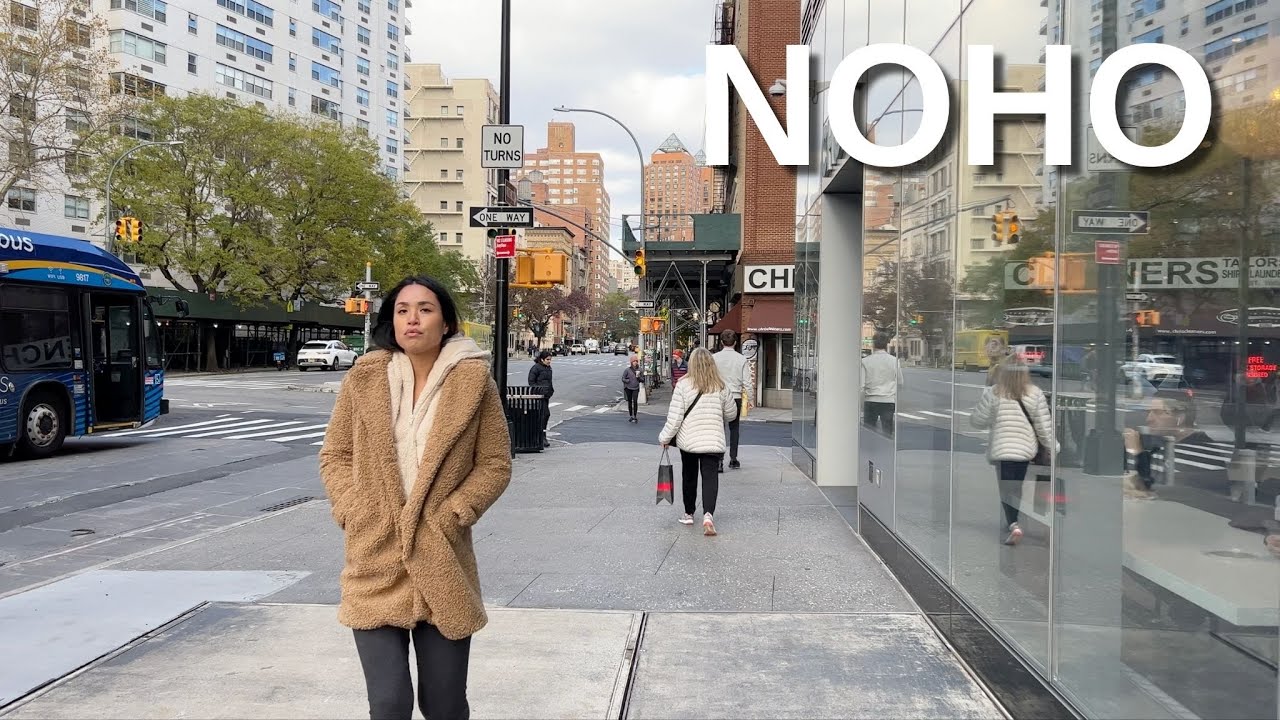 NEW YORK CITY Walking Tour [4K] - NOHO