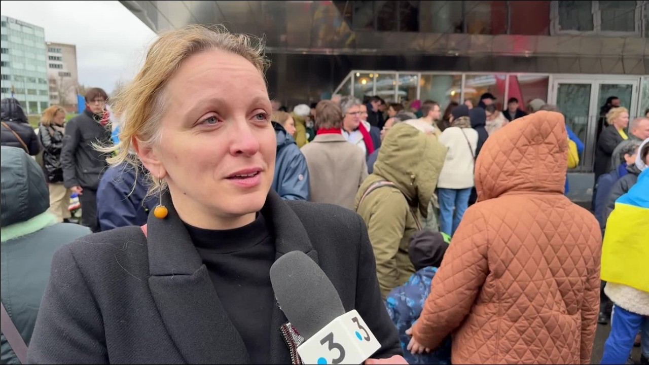 Reportage France3 sur le Pont de Kharkiv à Lille le dimanche 22 février 2026