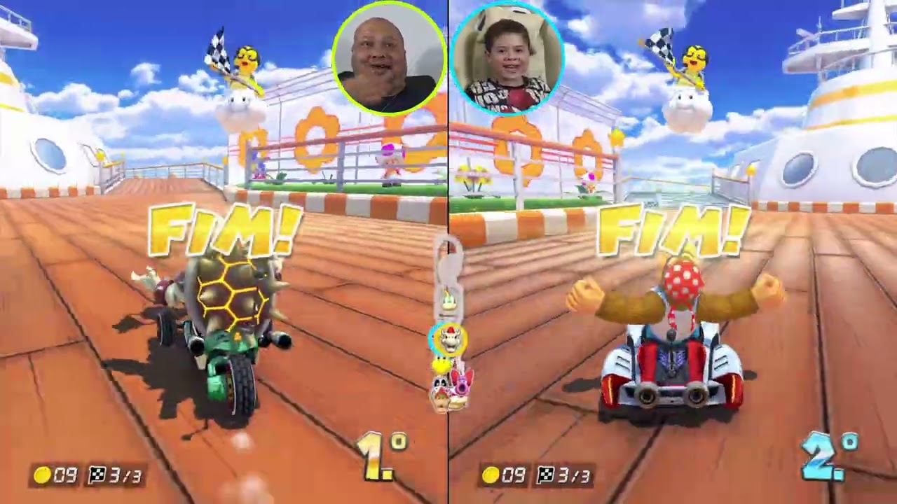 Jogando Mario 8 Kart Deluxe - Taça Especial (9) - Taça Pluma - #nintendo #mariokart #nintendoswitch