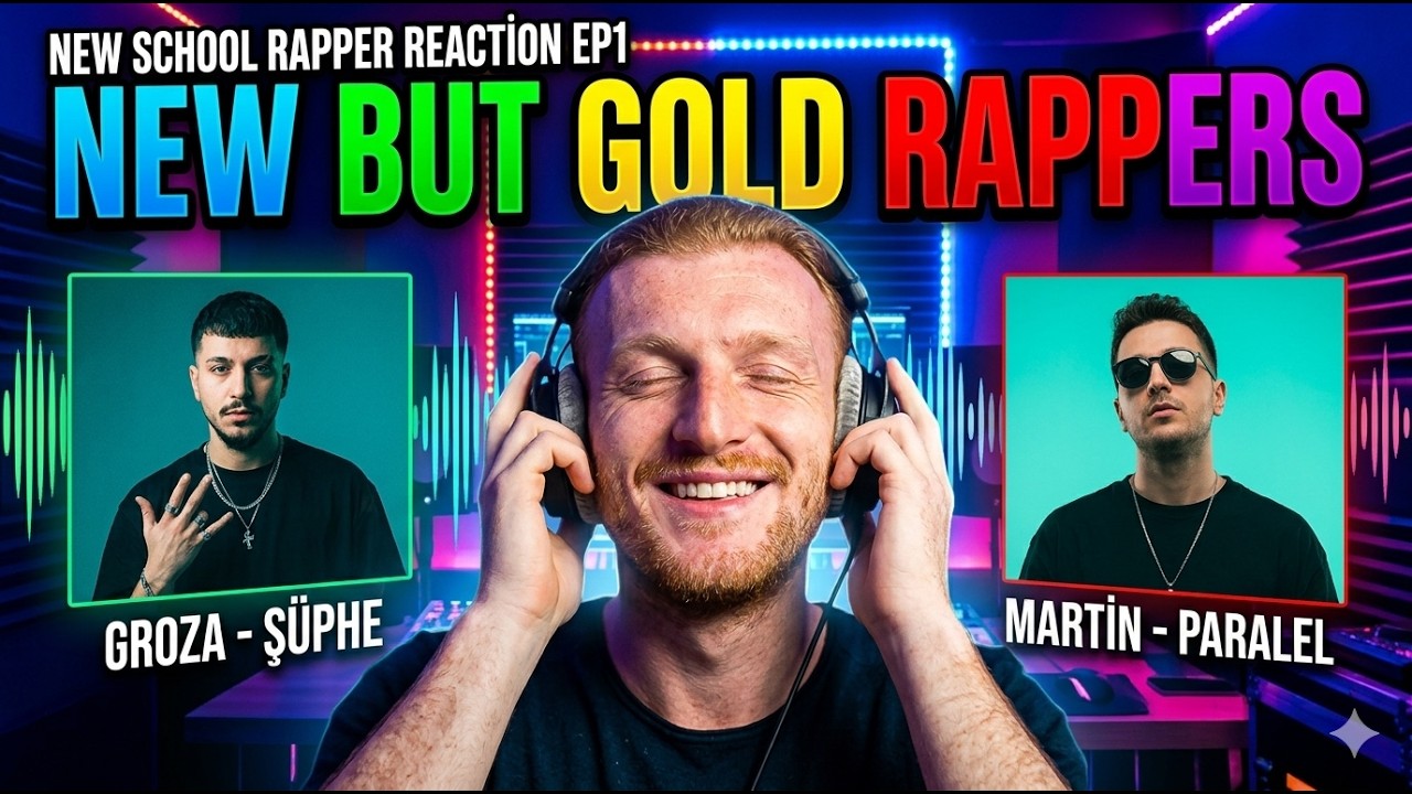 NEW SCHOOL RAPPER REACTİON EP1 | GROZA - ŞÜPHE VE MARTİN - PARALEL