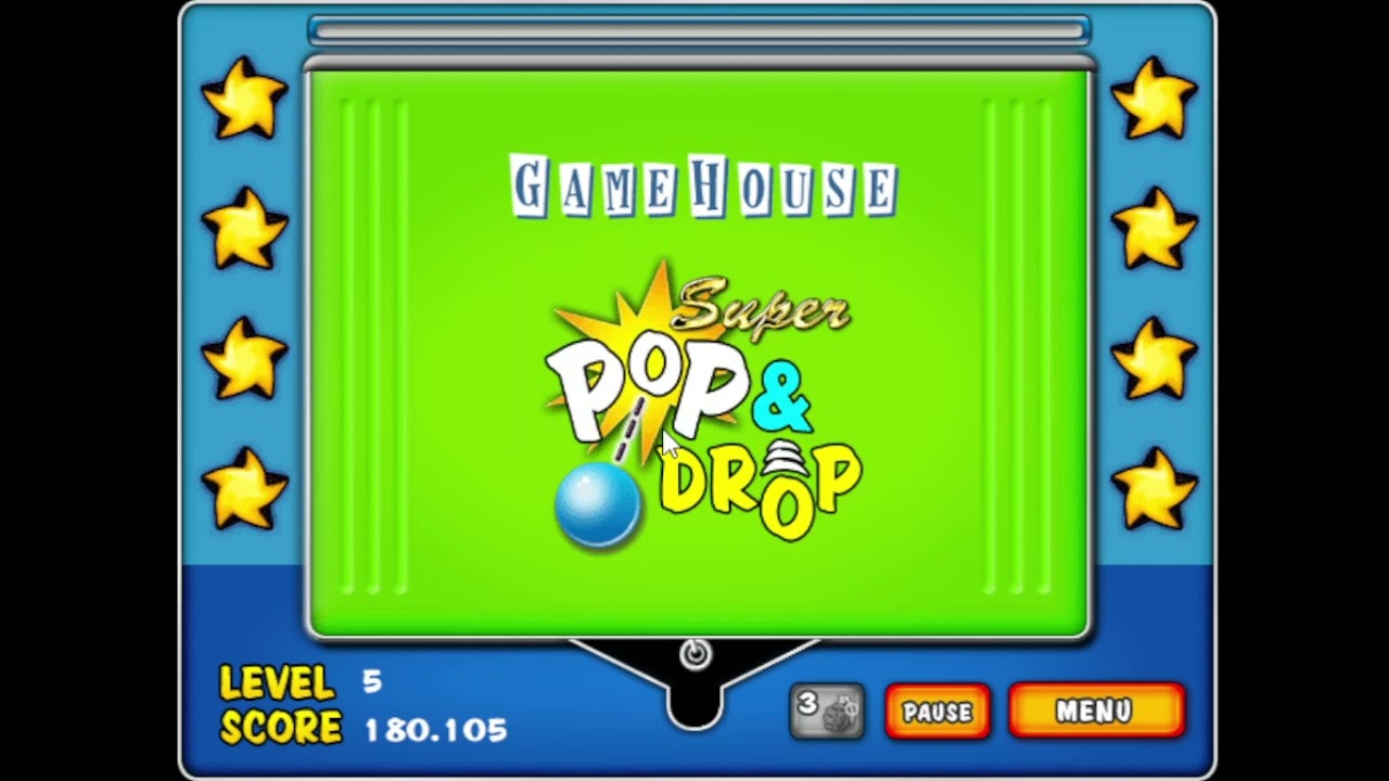Super pop and drop - Action mode