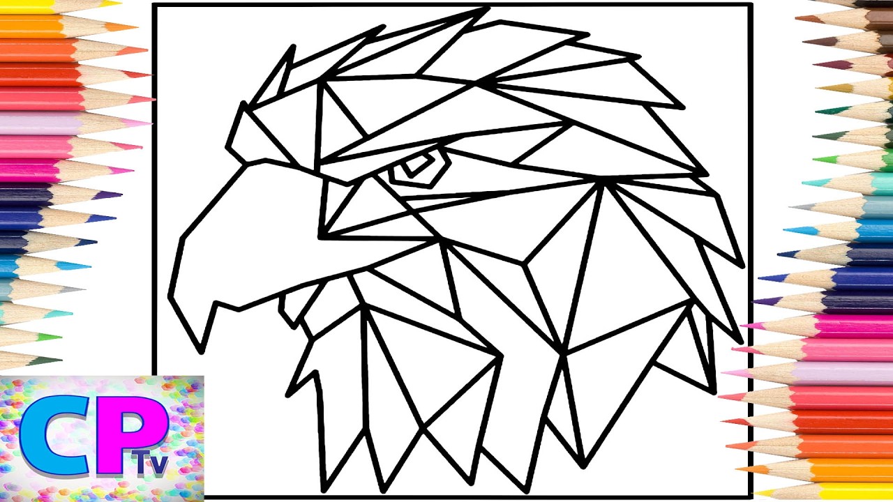 Eagle Mandala/Wild Birds in Mandala Style Coloring Pages/Creative Hobby/Art Therapy/Drawings