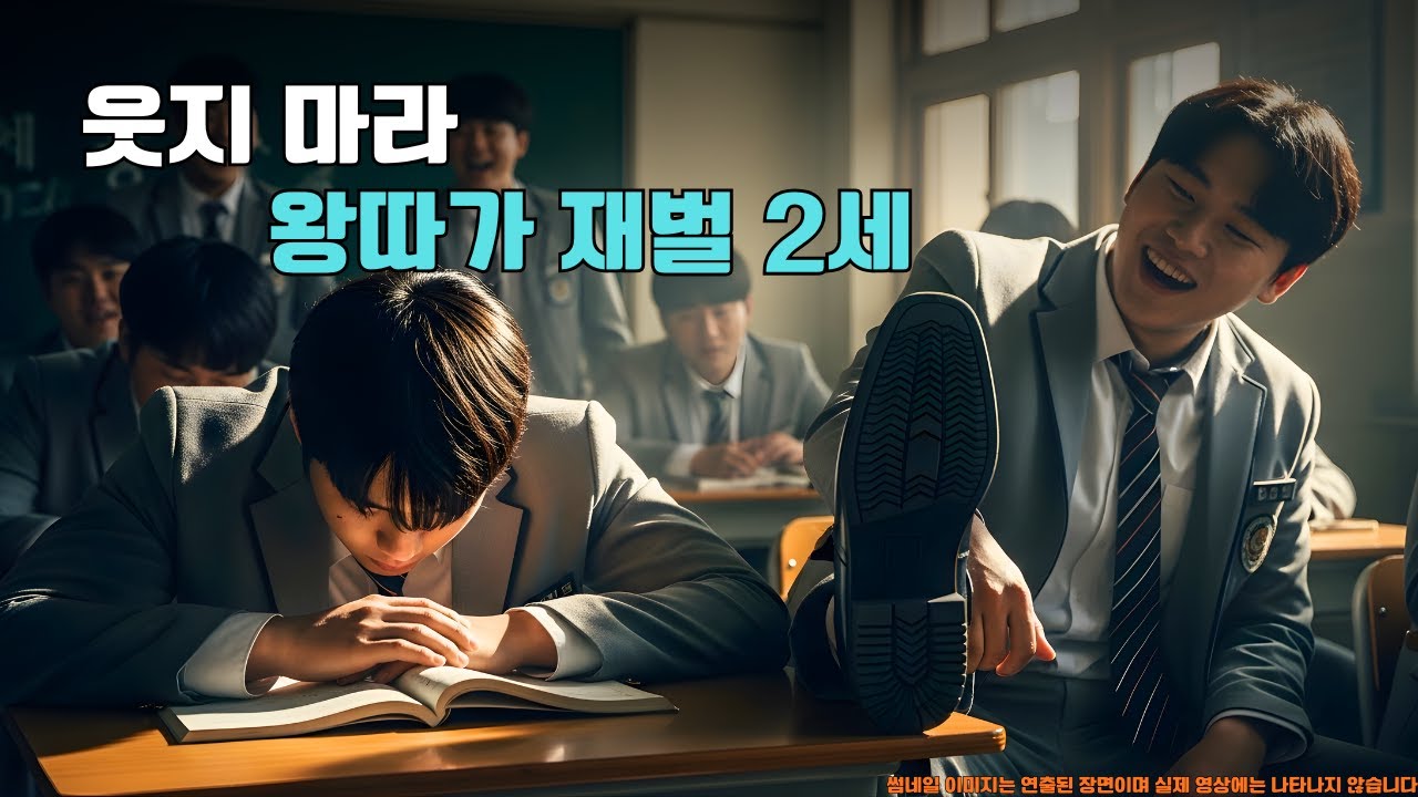 [실화급] 왕따인 척하는 재벌 3세 건드렸다가 집안 통째로 파산한 일진들 참교육 (사이다 결말)