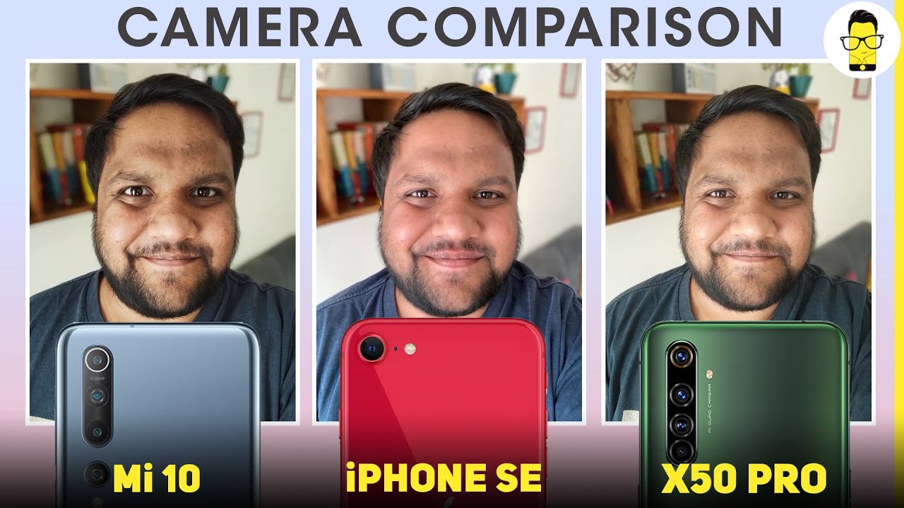 Mi 10 vs iPhone SE vs Realme X50 Pro camera comparison - single vs quad