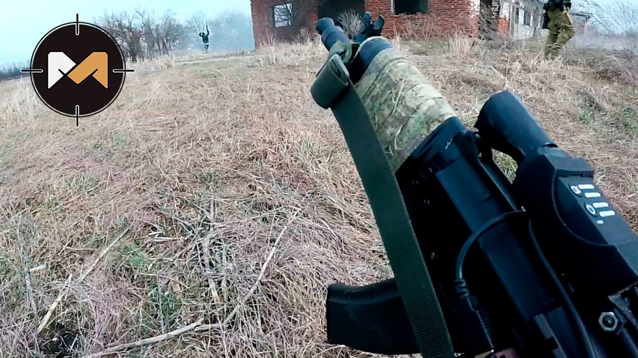 КРУТОЙ ЗАМЕС: АКС74У И ГРАНАТЫ. СТРАЙКБОЛ // AIRSOFT GAMEPLAY