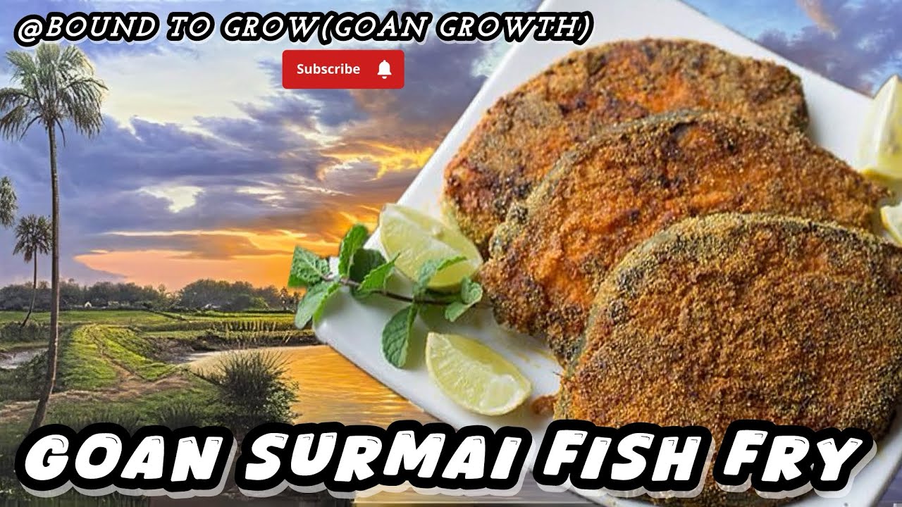 Goan Surmai Fish Fry Recipe| Crispy And Delicious #surmai #fishfry #goanfish #kingfish #seafood 