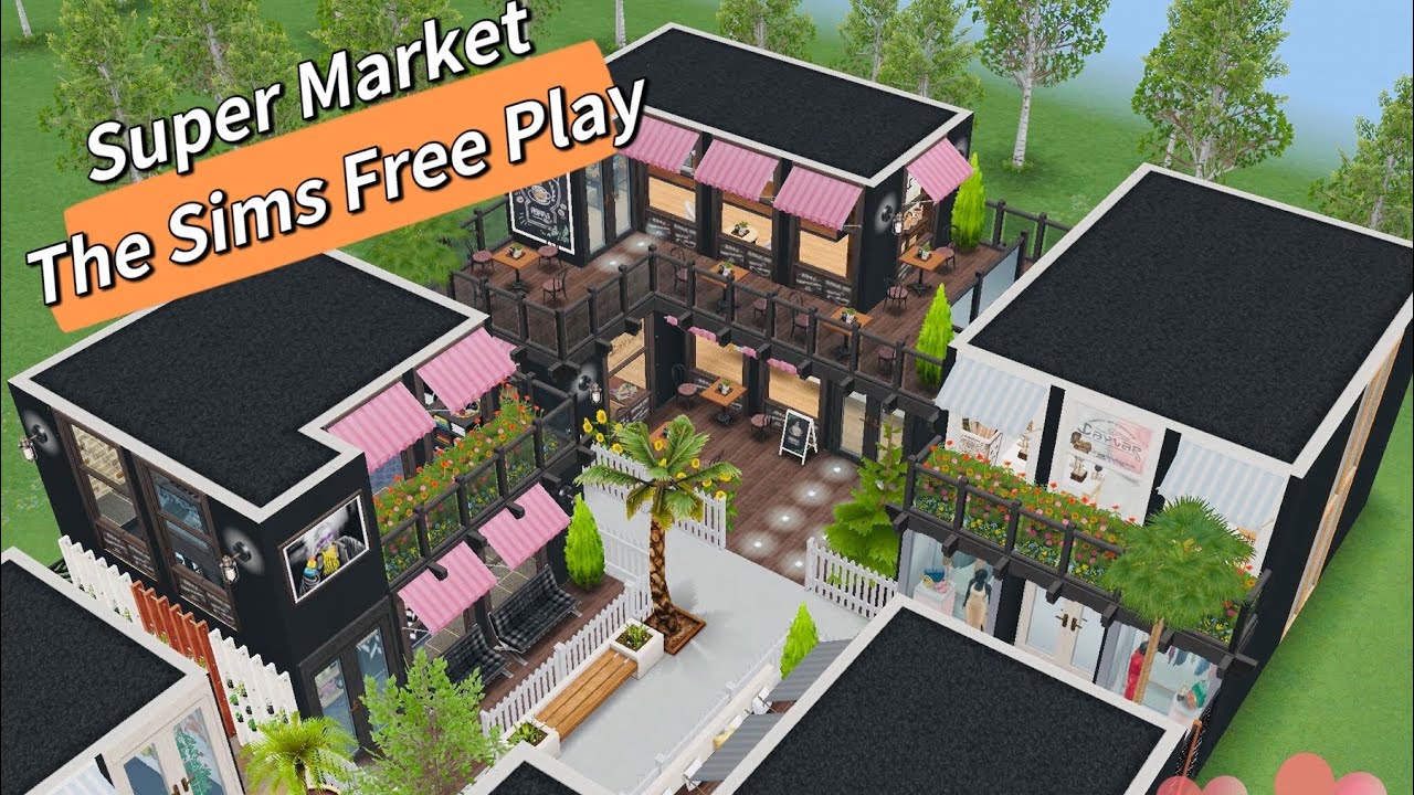 Super Market The Sims Freeplay (Tour + Floor Plan)
