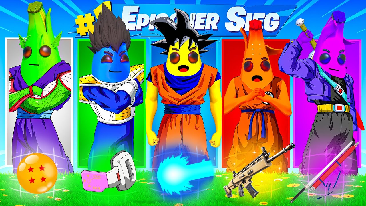 OMG 🔥😱 die *NEUE* Zufällige DRAGON BALL BOSS CHALLENGE mit SON GOKU, BEERUS in Fortnite 3