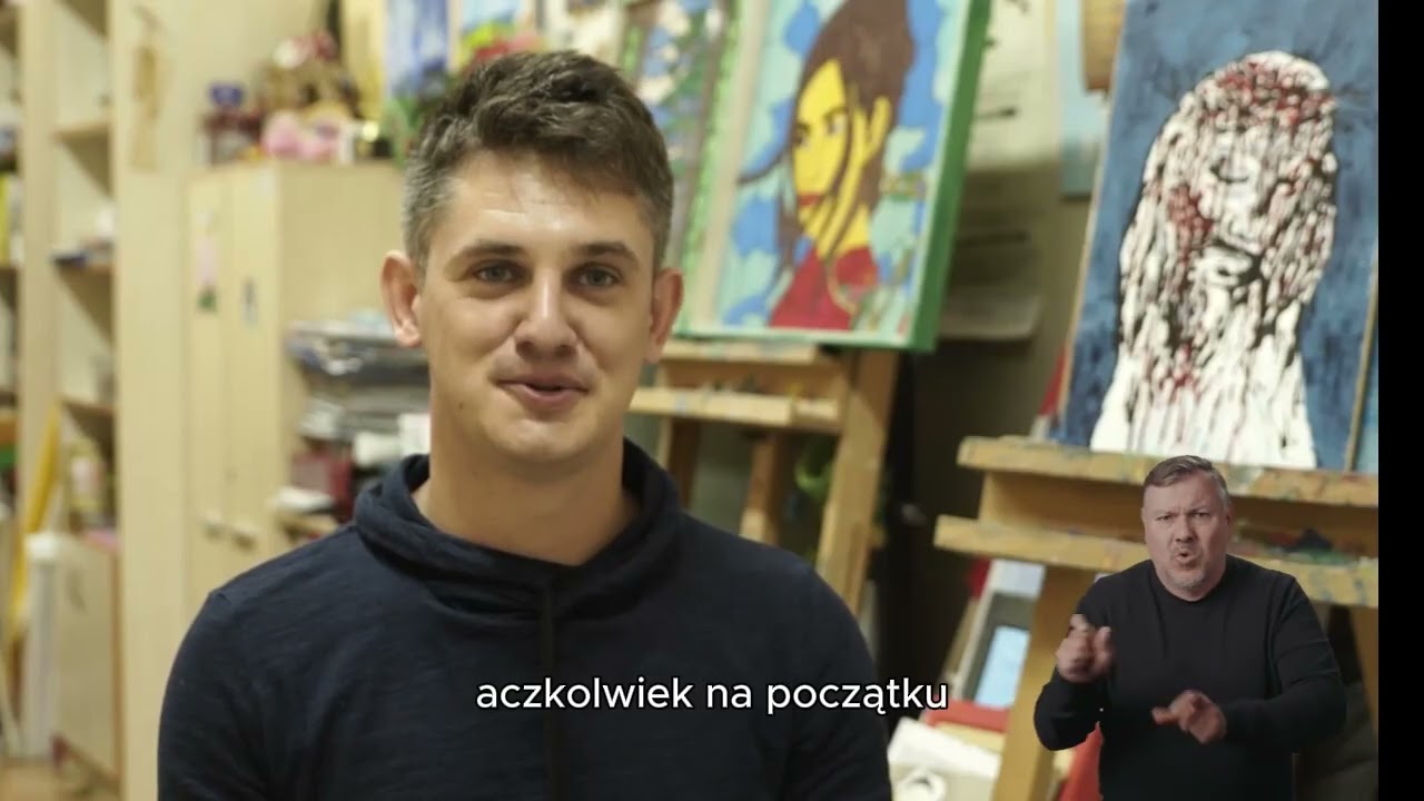 Niezwykli ludzie w niezwykłym miejscu WTZ MADA migany z napisami