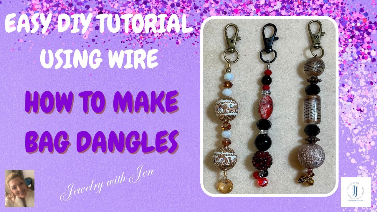 How to Bag - Purse - Key Dangles #crafting #craftingtutorial