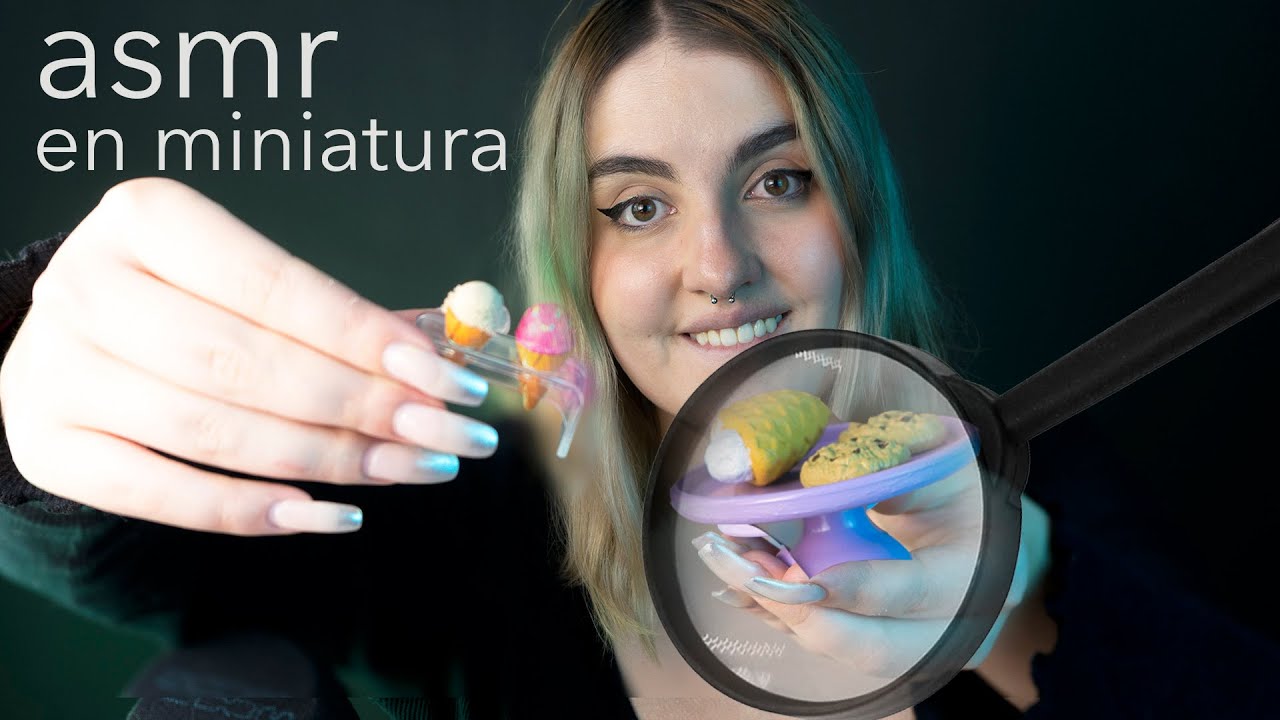 ASMR Español - Cafetería en MINIATURA Para Dormir - Ale ASMR :)