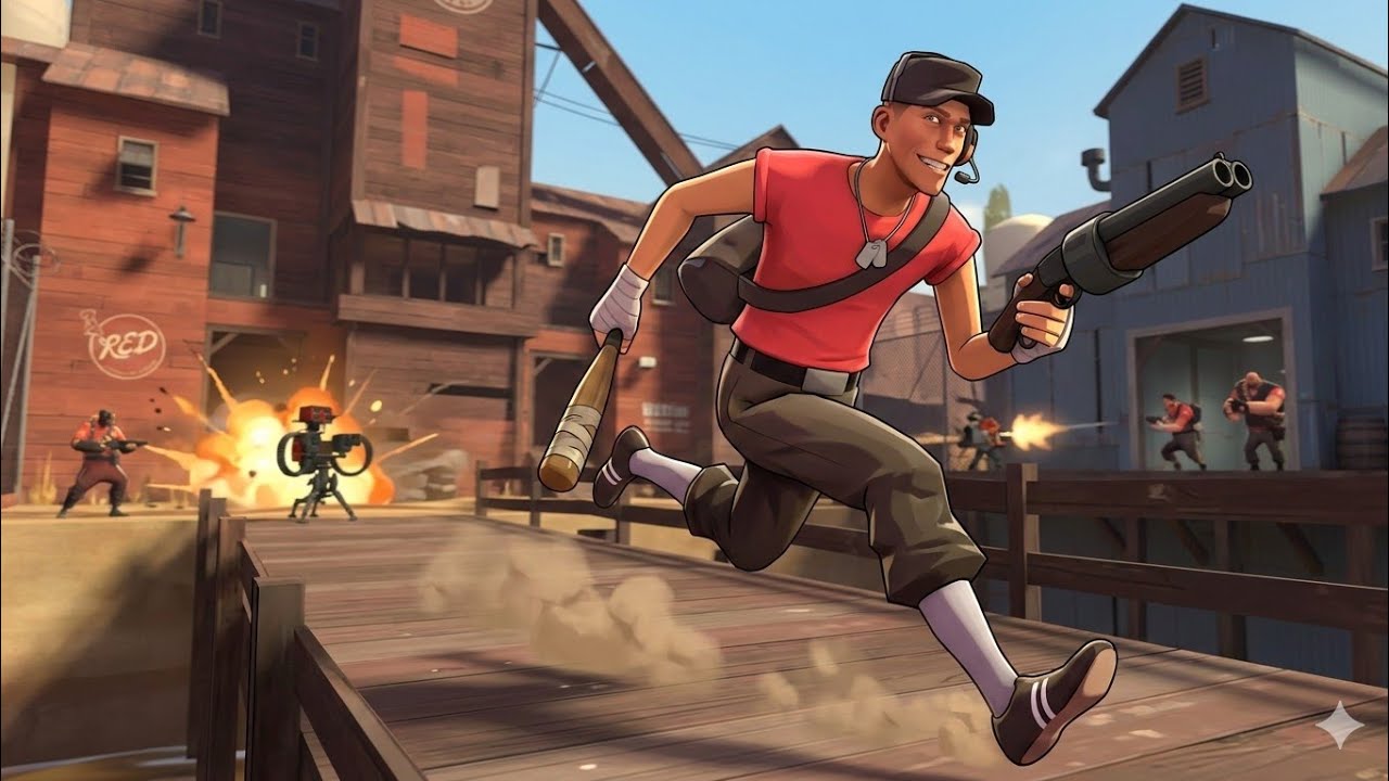 TF2 scout gameplay