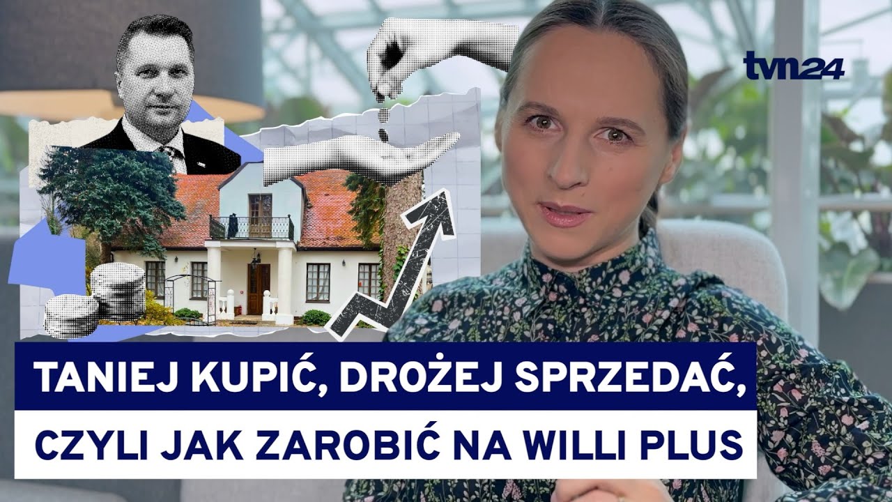 Nasi dziennikarze weszli do dworku z willi plus. Wystawiono go na sprzedaż z trzykrotnym zyskiem