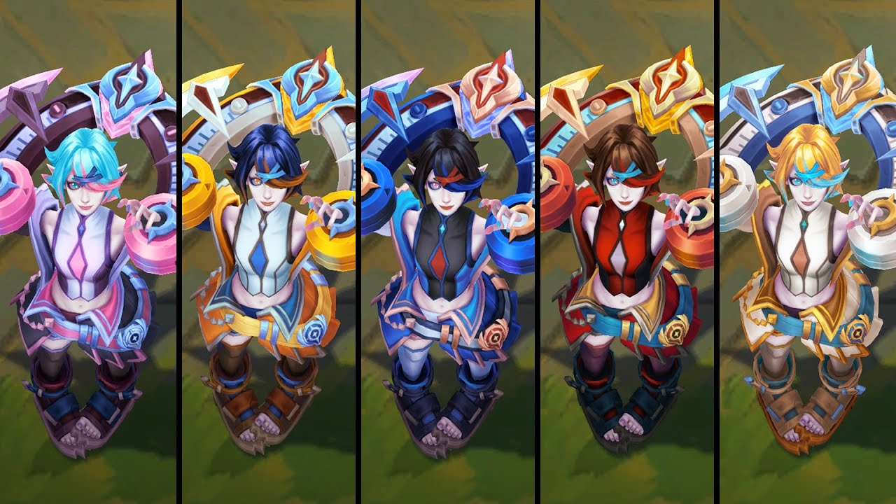 All Battle Academia Briar Chromas (League of Legends)