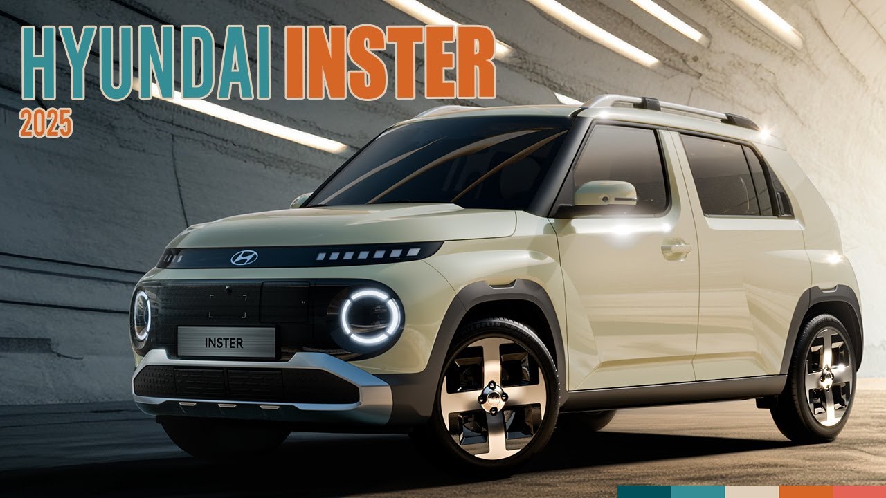 INSTER Unveiled: Hyundai's All-Electric A-Segment SUV with Segment-Leading Range