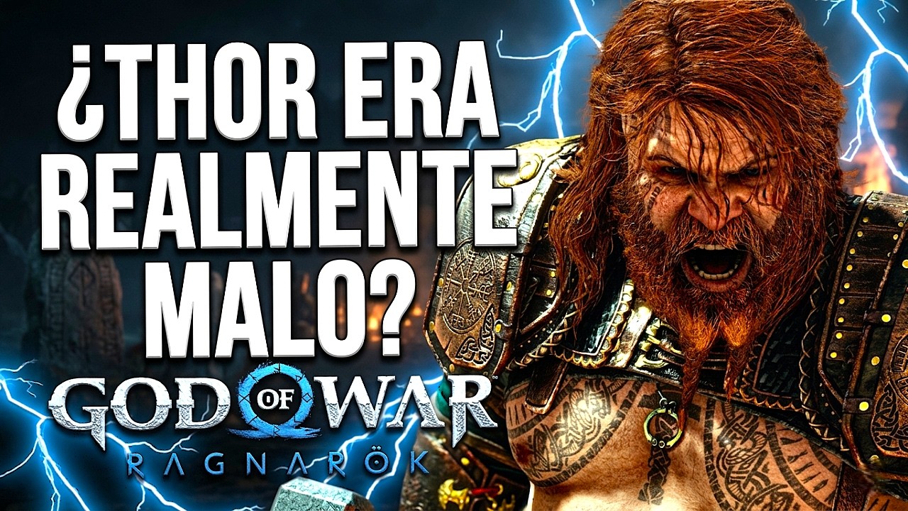 ¿THOR ERA REALMENTE MALO EN GOD OF WAR? | No lo era y te explico porque 🔥 | God of War Ragnarok