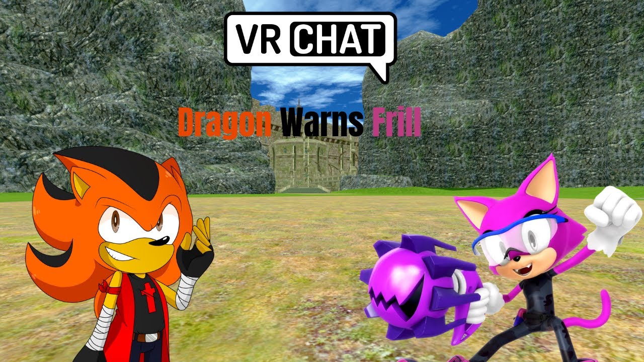 Dragon Warns Frill (VRChat #83)