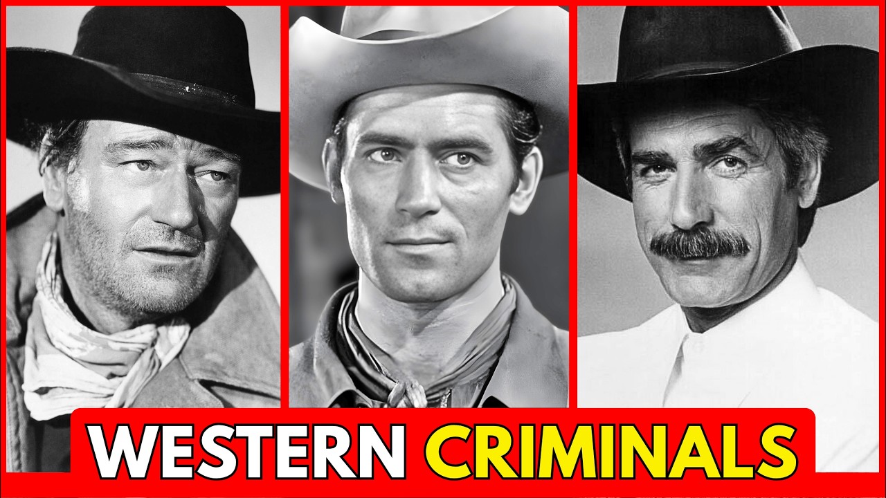 10 Macho Western Icons Hiding Dark Criminal Pasts | Then and Now Celebs 2026