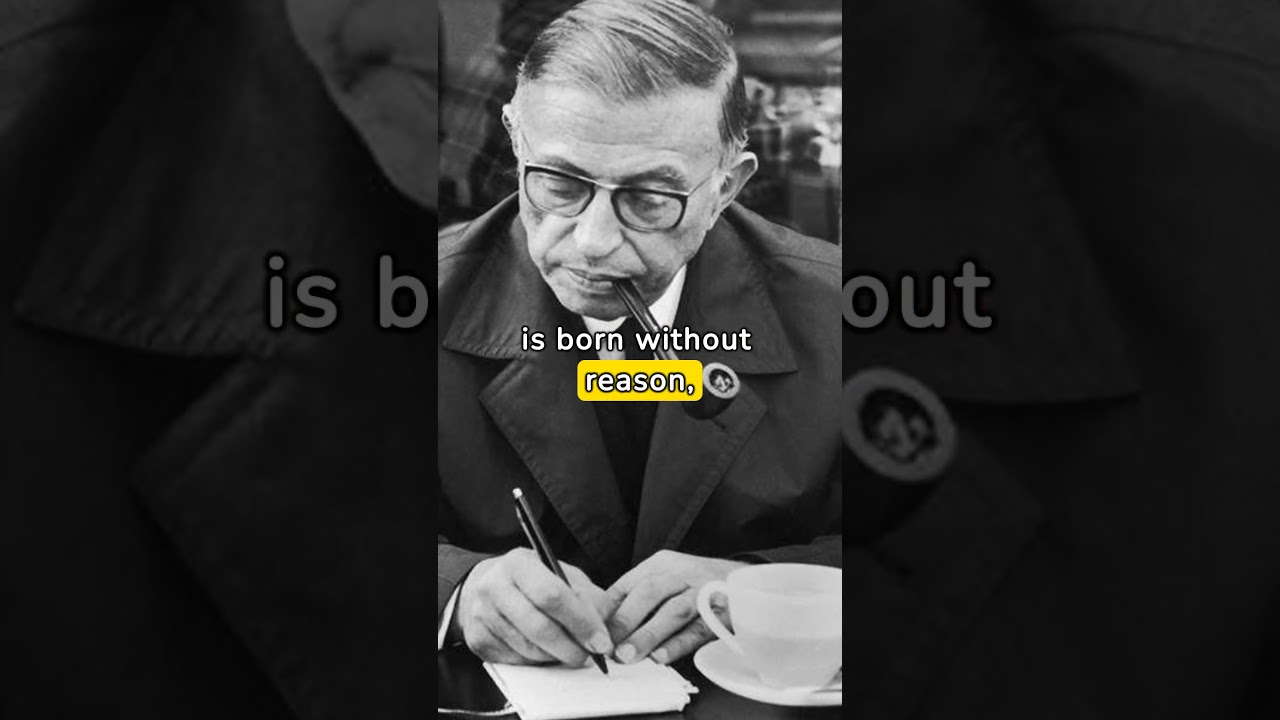 Jean-Paul Sartre: Revealing Life-Changing Quotes: Wisdom of the Ages #personalgrowth #philoshophy