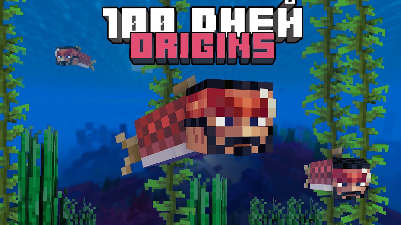100 Days of HARDCORE for WATER CREATURE with the ORIGINS mod