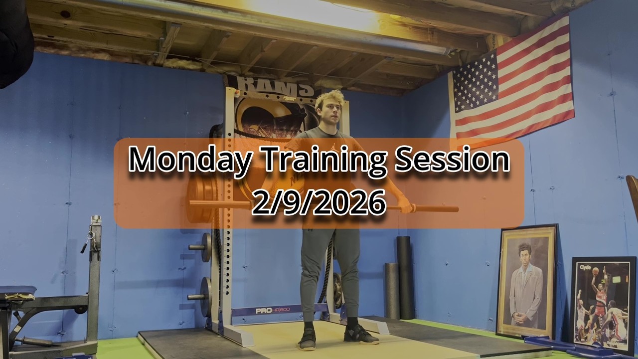 Weightlifting | Monday Training Session