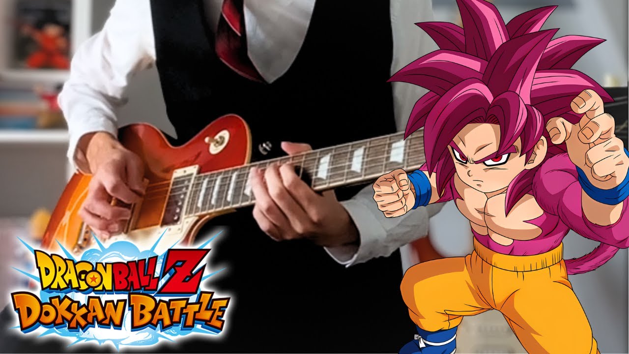 TEQ Super Saiyan 4 Goku Daima Intro OST Guitar Cover - Dragon Ball Z Dokkan Battle