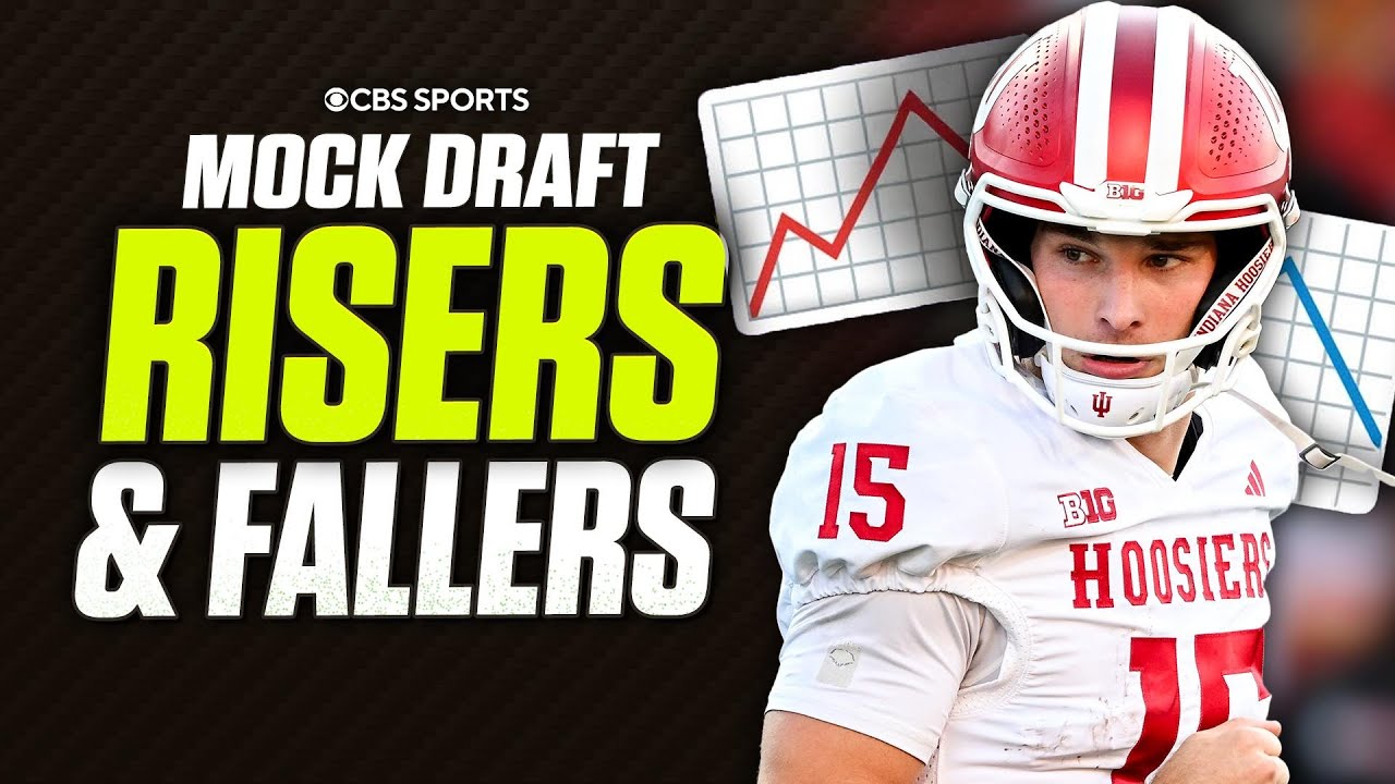 2026 NFL Mock Draft: Who are the biggest Risers and Fallers throughout the season? 👀🤔