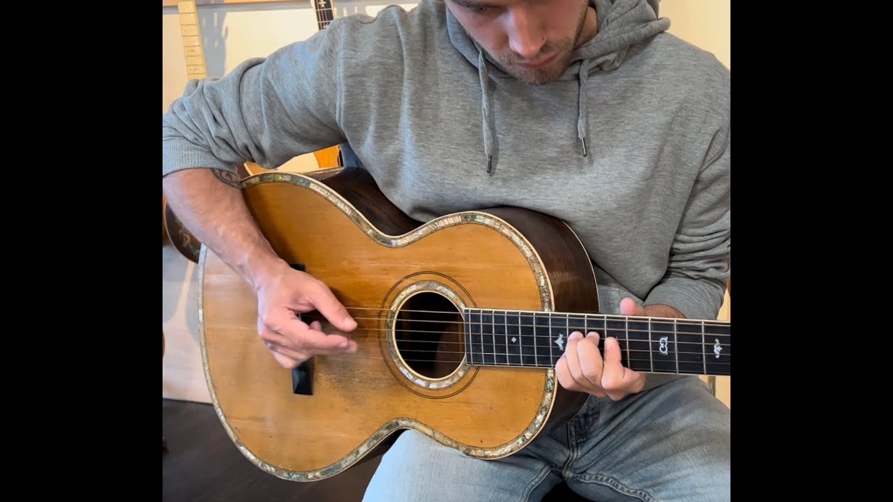 Circa Late 1890s-Early 1900s Almcrantz Guitar
