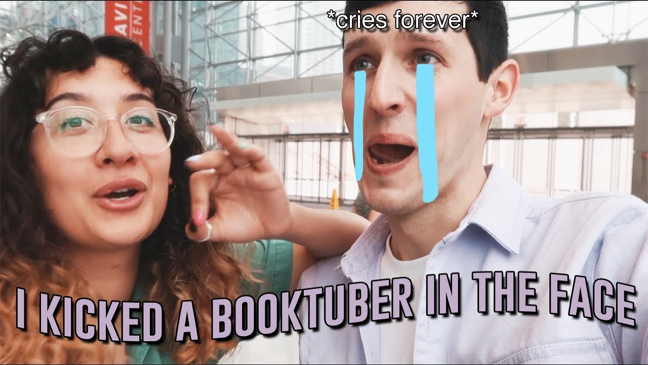 I KICKED A BOOKTUBER IN THE FACE 😱| BOOK EXPO VLOG