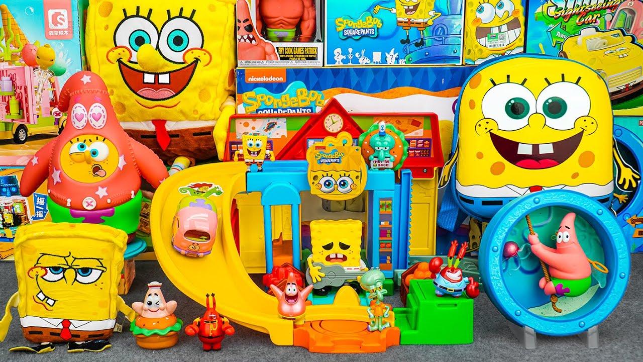 ASMR 90+ Minutes SPONGEBOB SquarePants Oddly Satisfying Unboxing Toy Surprises!!