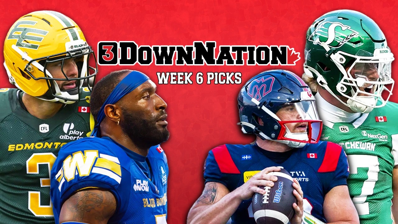 Week 6 CFL picks and predictions