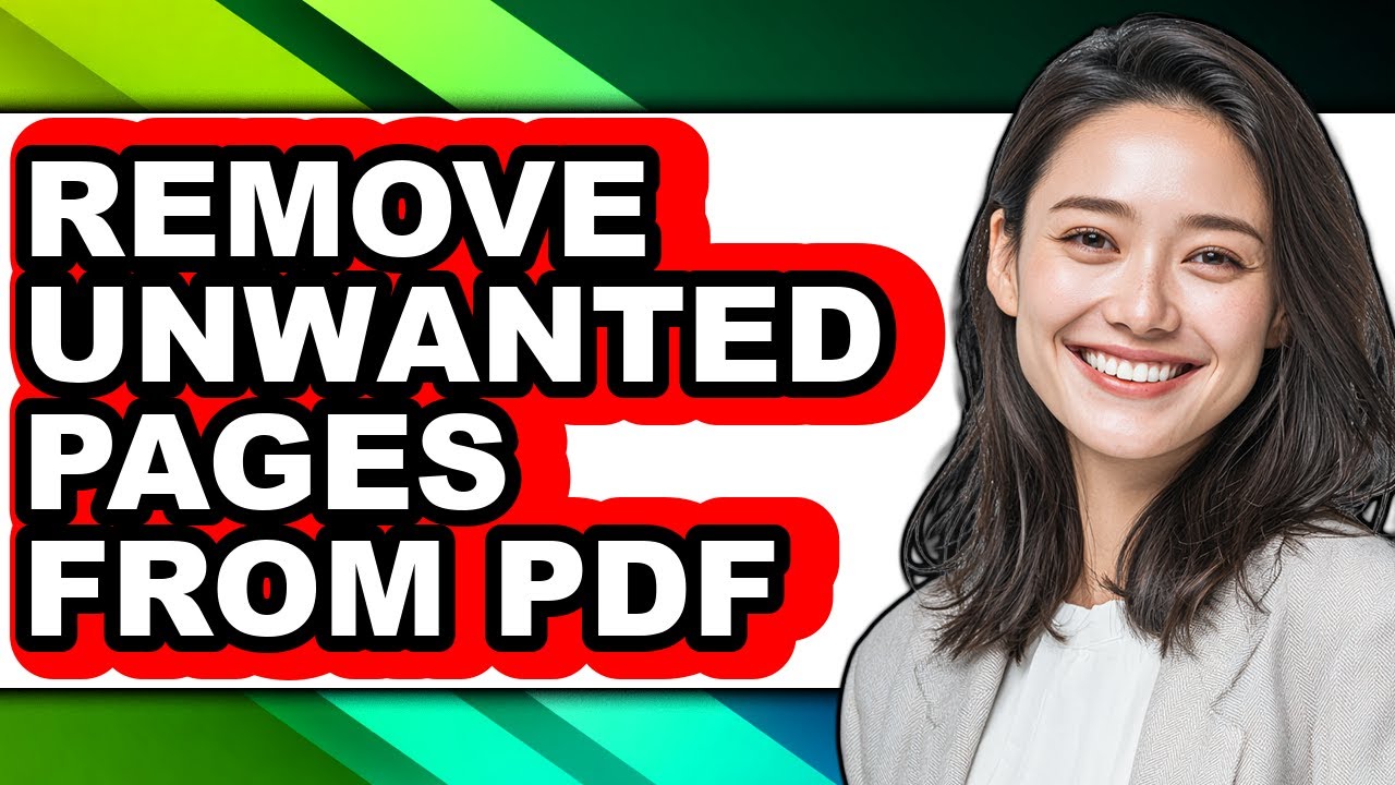 How to Remove Unwanted Pages from Pdf (only Way)