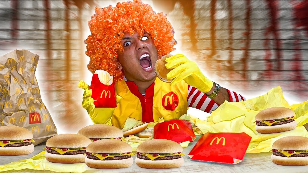 I TURNED INTO EVIL RONALD MCDONALD!!!