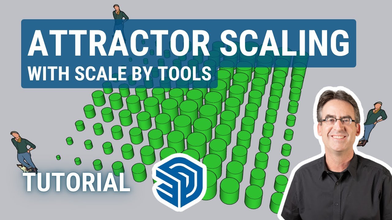 Create Beautiful Parametric Patterns with Attractor-Based Scaling (Scale By Tools Extension)