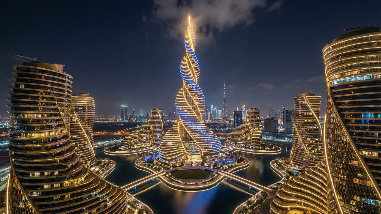Inside Dubai’s $11,000,000,000 Twisting Sky Mansion | The Future of Ultra Luxury ✨